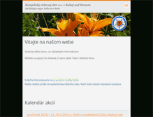 Tablet Screenshot of ecavkalna.eu